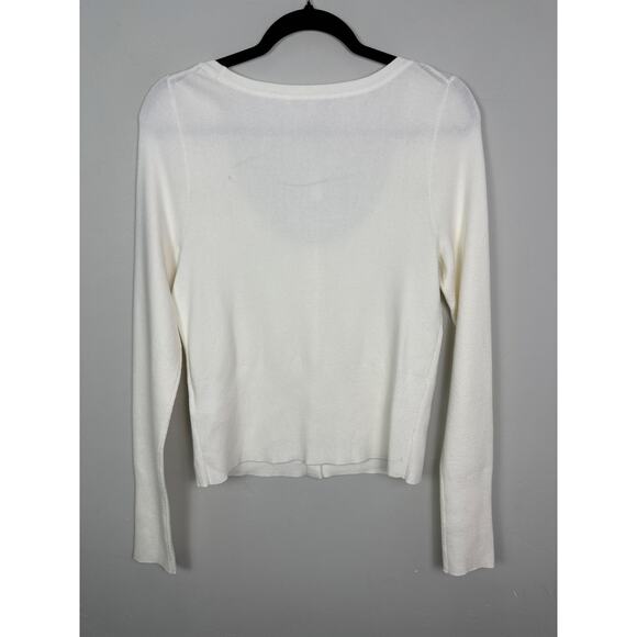 Madewell NWT Women’s Snowy Pax Signature Knit Scoopneck Cardigan size XL - Picture 6 of 7